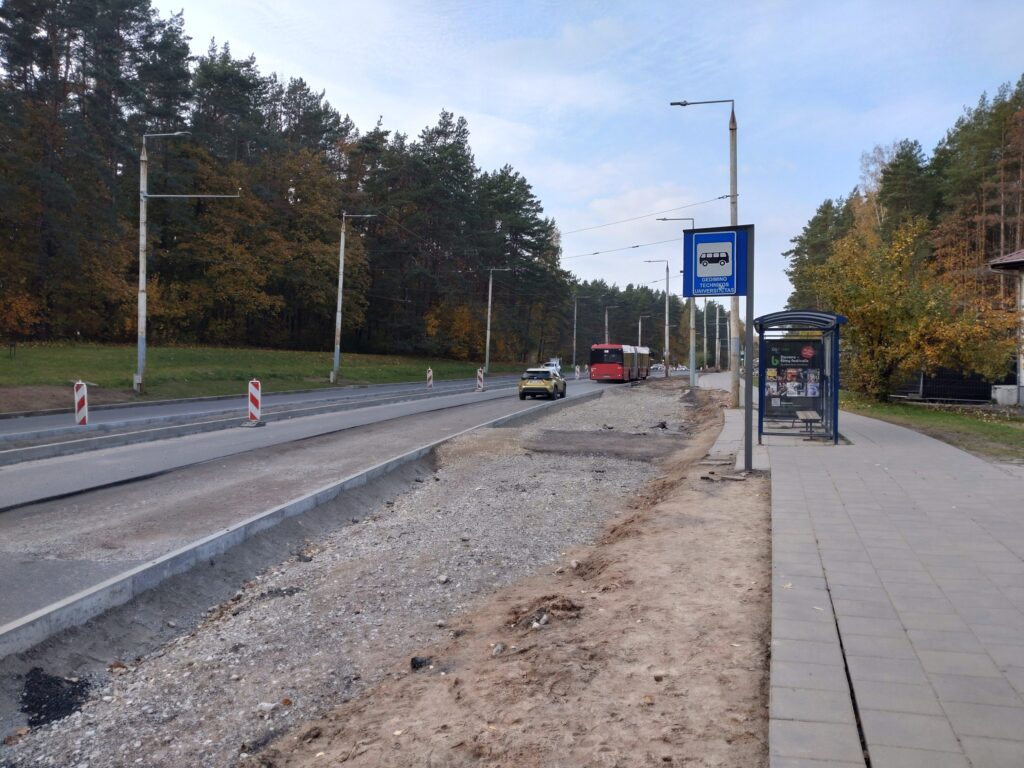 Saulėtekio al. pertvarkymas (Saulėtekio al.) - Street - construction photos