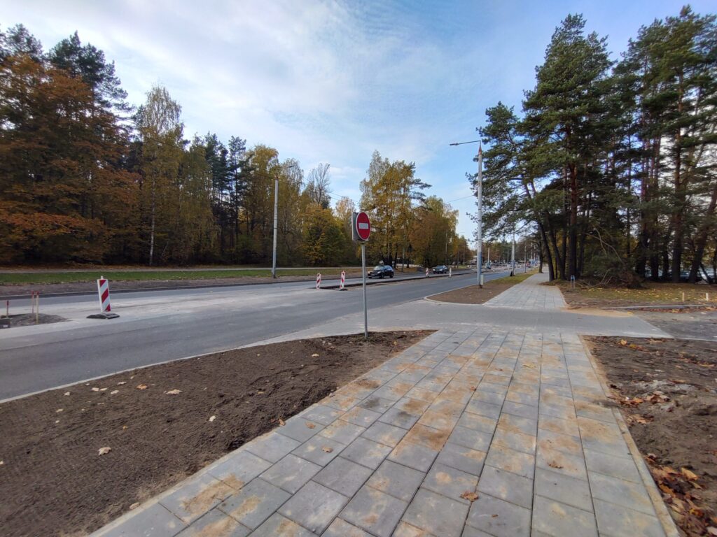 Saulėtekio al. pertvarkymas (Saulėtekio al.) - Street - construction photos