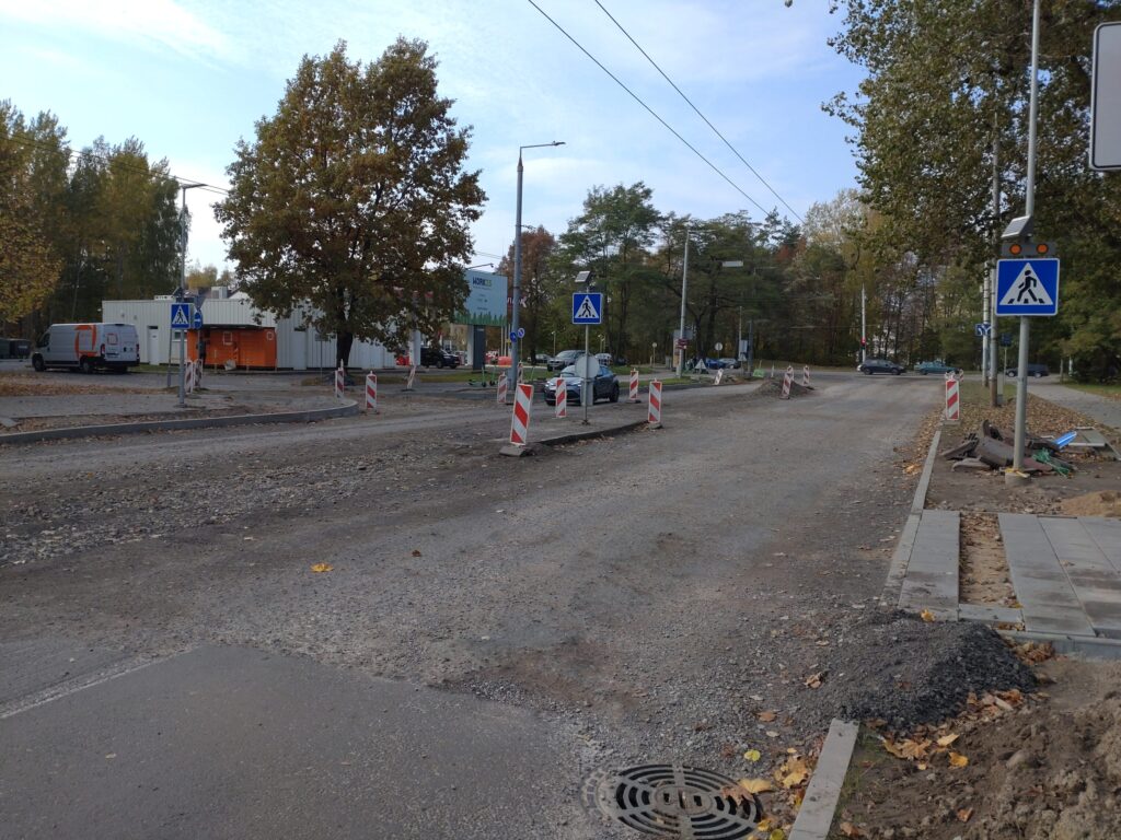 Saulėtekio al. pertvarkymas (Saulėtekio al.) - Street - construction photos