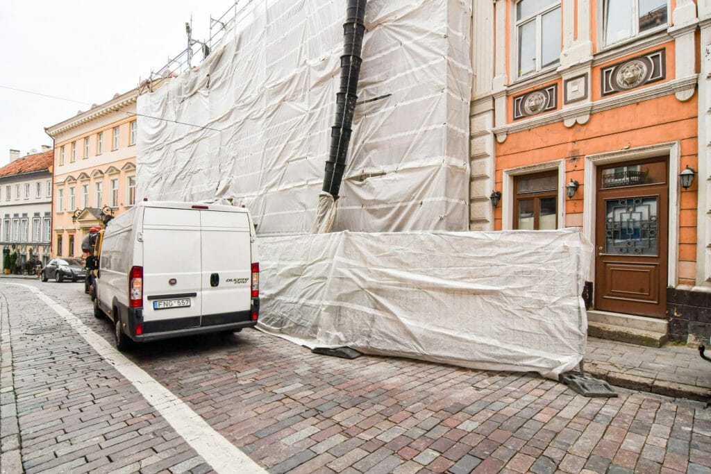 Senatorių pasažas (Pociejų rūmai) (Dominikonų g. 9, 11) - Ēdināšanas pakalpojumi - būvdarbu attēli