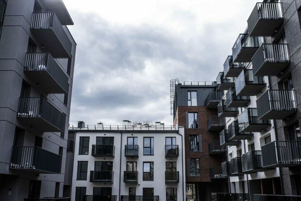 Baltas lapas Mindaugo 1 etapas (Aguonų g. 17) - Multi apartment - construction photos