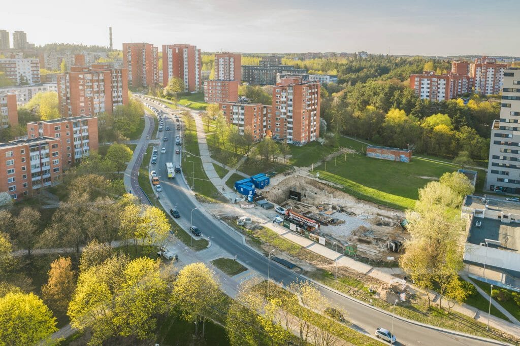 Didlaukio 3 (Didlaukio g. 3) - Multi apartment - construction photos