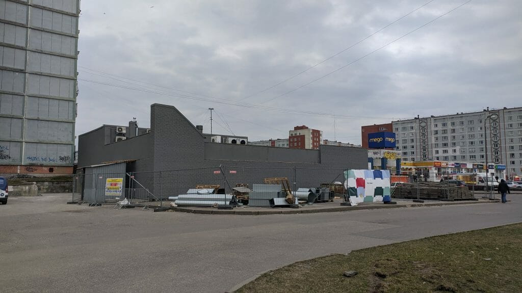 Maxima X Dižozolu iela 1 (Dižozolu iela 1) - Food store - construction photos