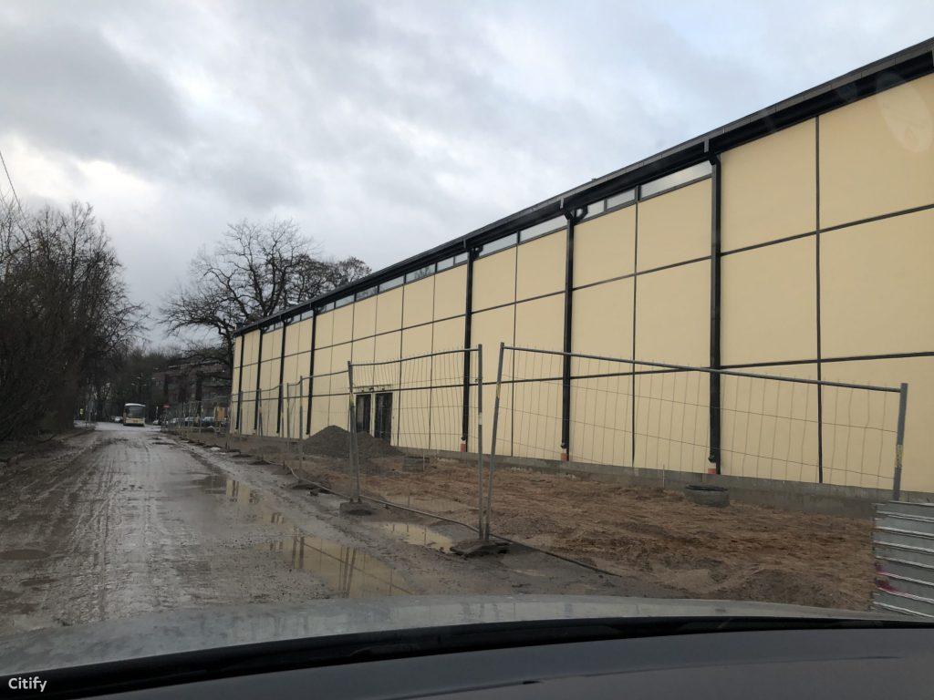 Kauno sporto halė (Perkūno al. 5) - Sports arena - construction photos