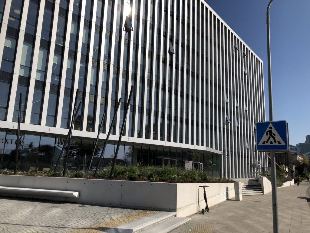 Park Town (Lvovo g. 105A) - Office center - construction photos