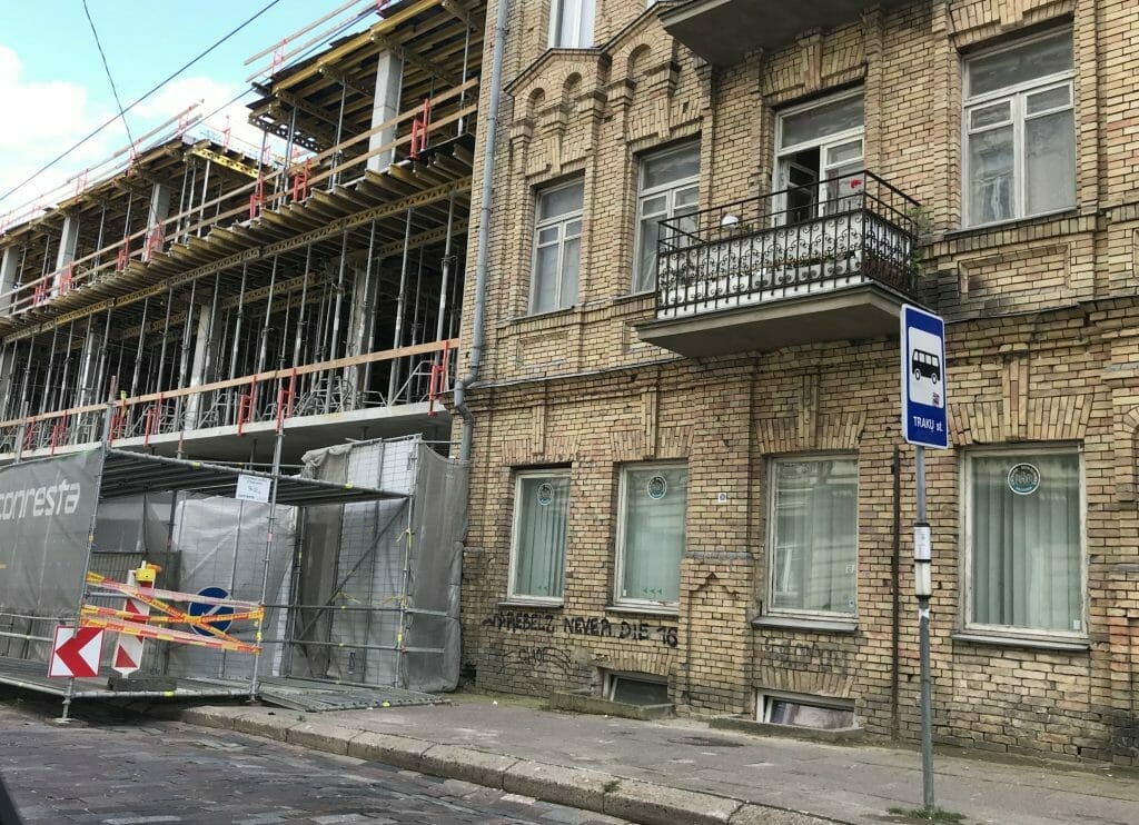 Gallery 4A (J. Basanavičiaus g. 4A) - Multi apartment - construction photos