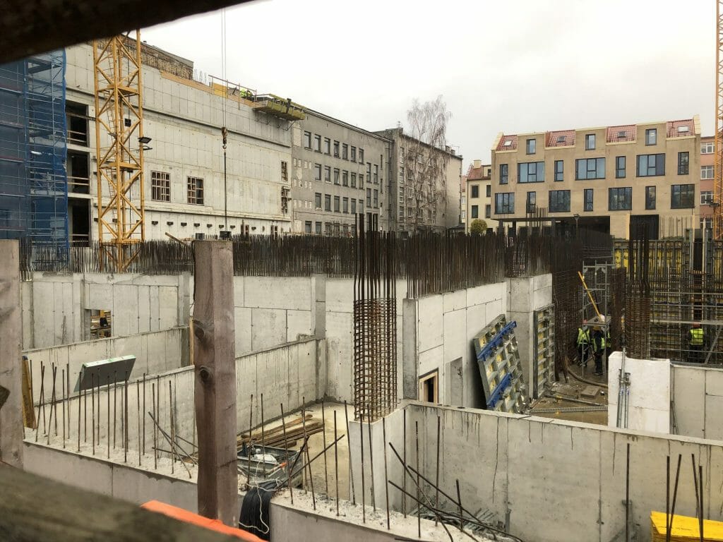 Klaipėdos muzikinis teatras (Danės g. 19) - Cultural center - construction photos