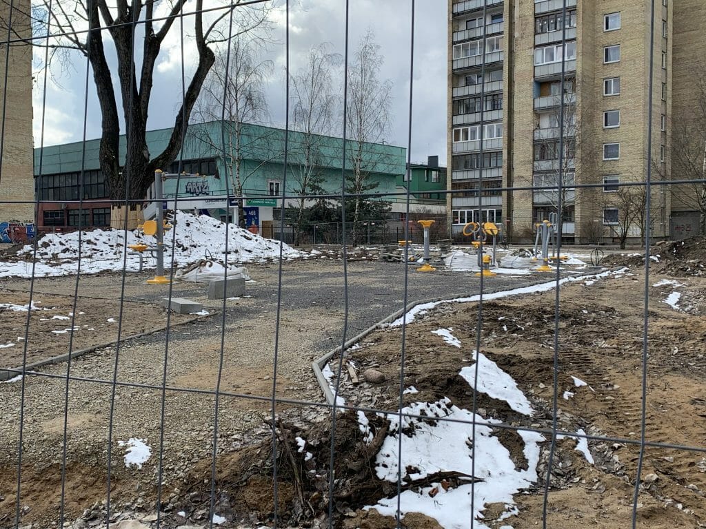 Amatų skveras (Amatų g.) - Väljak - ehituse fotod