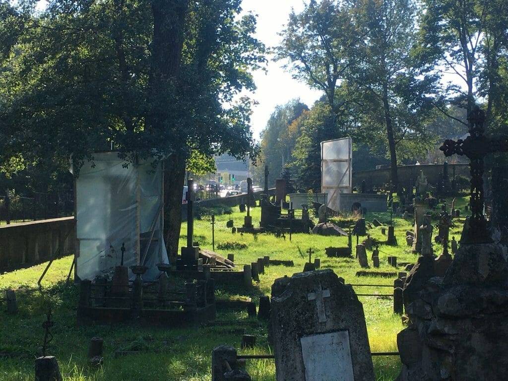 Rasų kapinių rekonstrukcija (Rasų g.) - Funeral services and sites - construction photos