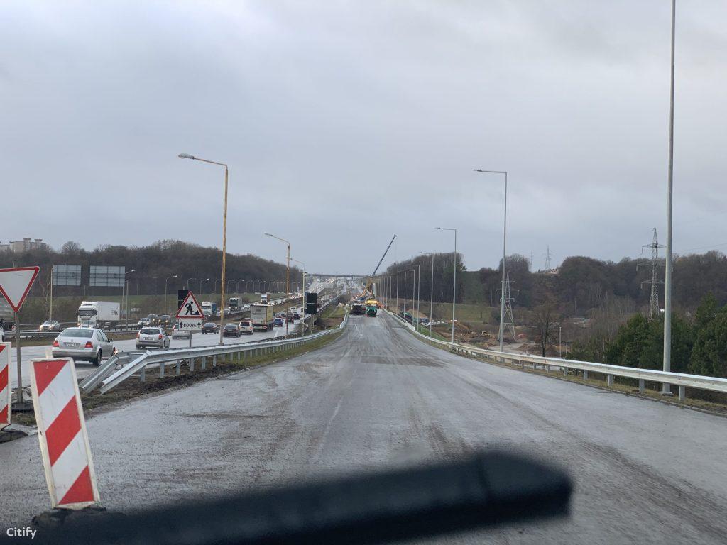 Islandijos pl. Kleboniškio tiltas 1 etapas (Islandijos pl.) - Bridge - construction photos