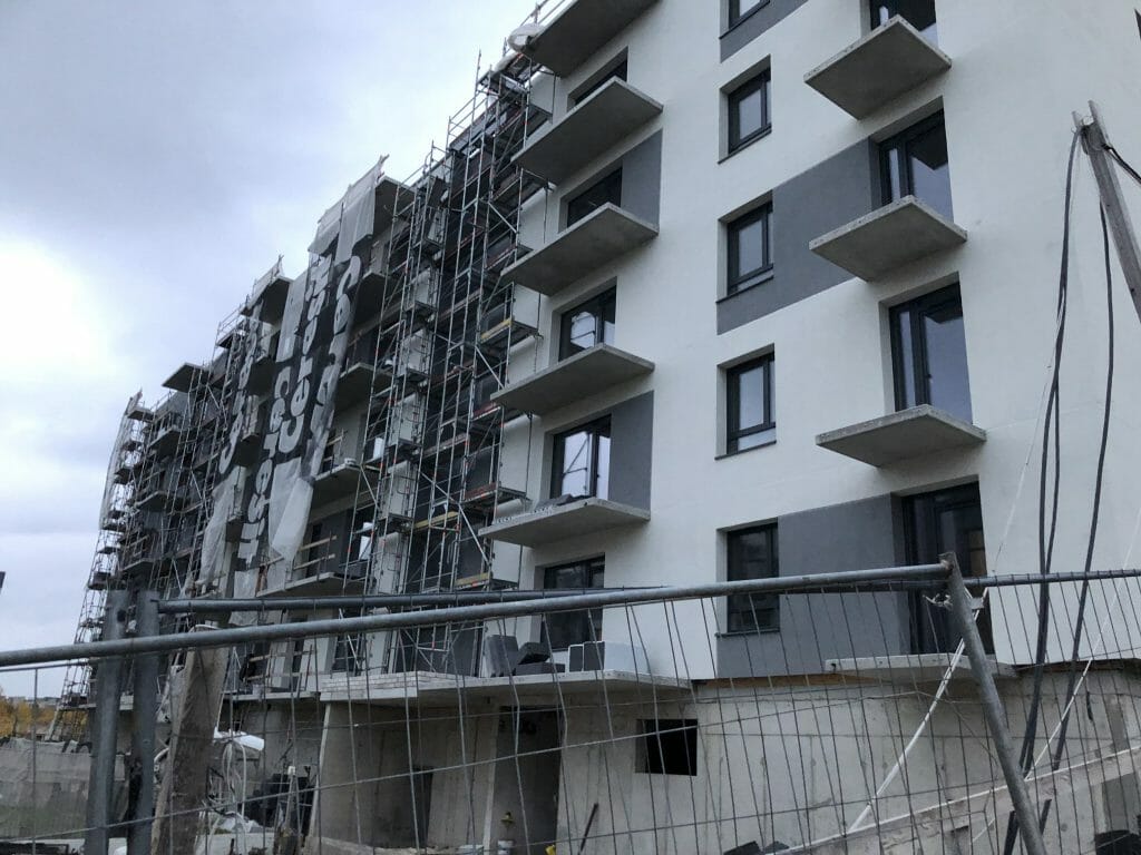 Kavoliuko 14 (A. P. Kavoliuko g. 14) - Multi apartment - construction photos