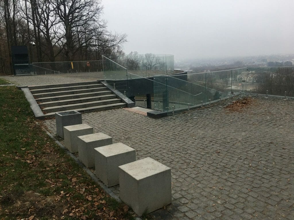 Aleksoto apžvalgos aikštelė (V. Čepinsko g.) - Square - construction photos