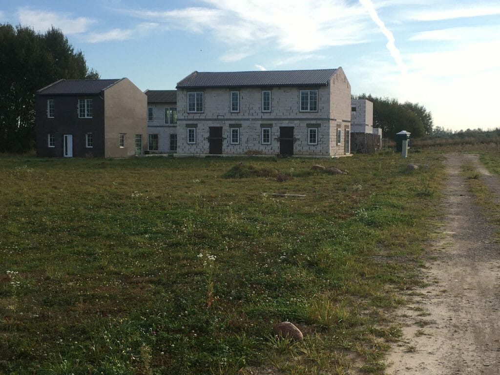 Pavilnio oazė 1 etapas (Adolfo Šapokos g. 36, 40, 40A, 42, Juozo Ereto g. 51, 51A, 51B) - Private house community, Row housing - construction photos