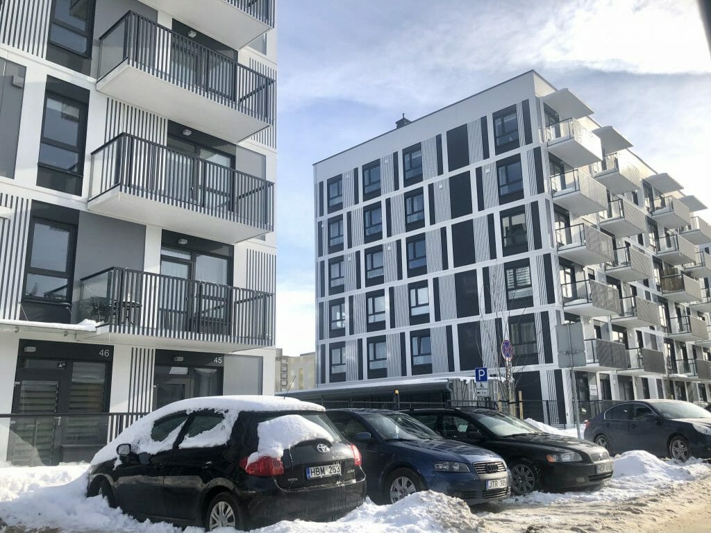 Karaliaučiaus kvartalas (Karaliaučiaus g. 7B) - Multi apartment - construction photos