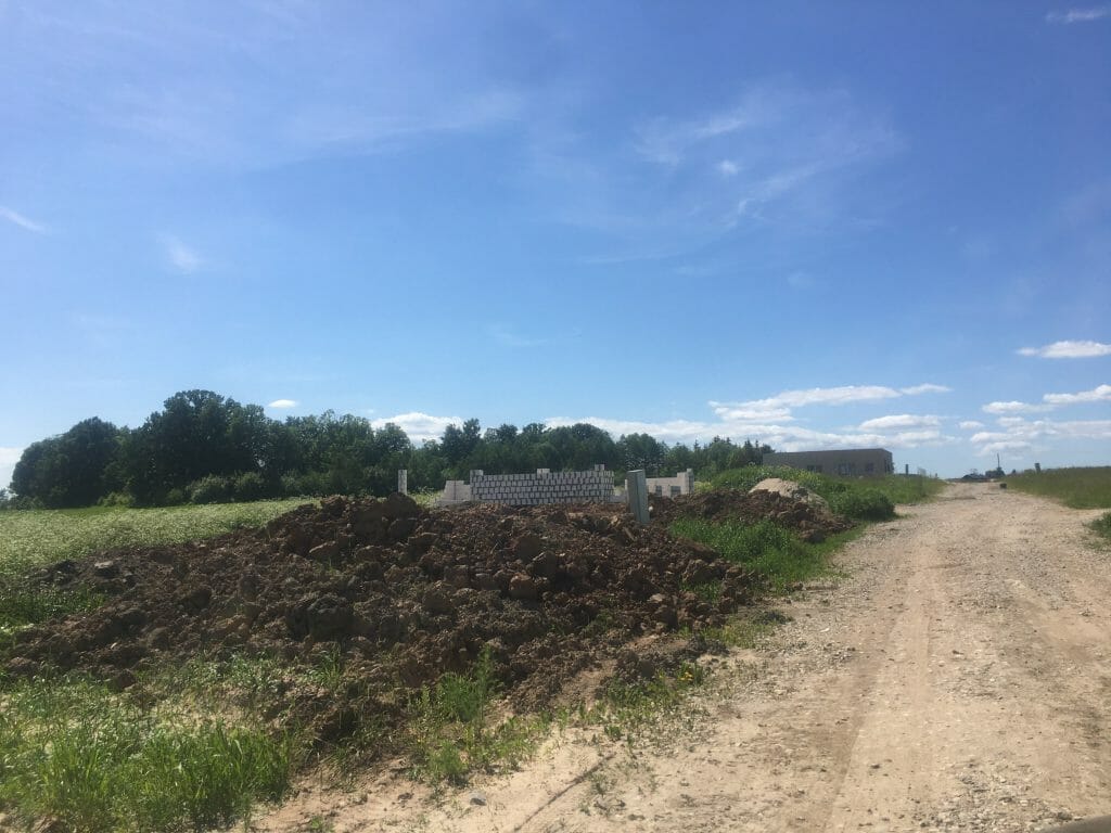 Namai Aleksote (Juozo Vyšniausko g.) - Private house community - construction photos