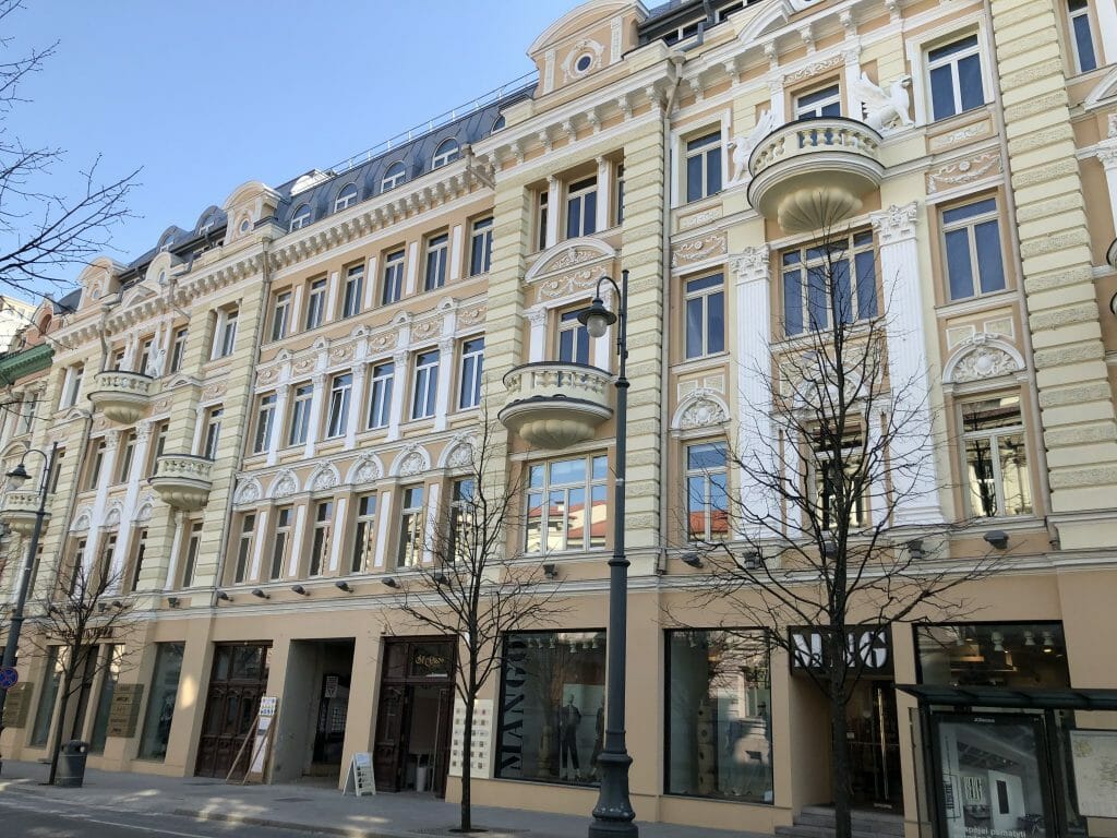 Gedimino 22 (Gedimino pr. 22) - Multi apartment - construction photos