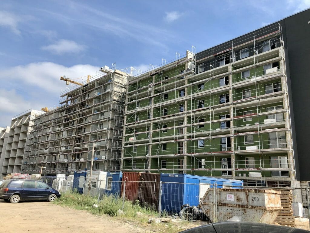 K17 (Kernavės g. 15, 17) - Multi apartment - construction photos