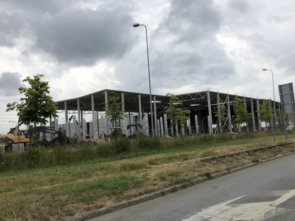 Jūrininkų pr. 27A (Jūrininkų pr. 27A, Jūrininkų pr. 33) - Shopping center, Warehouse / Distribution center - construction photos