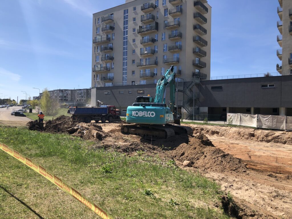 Smalinės g. tęsinys (Smalinės g.) - Bike path, Street - construction photos