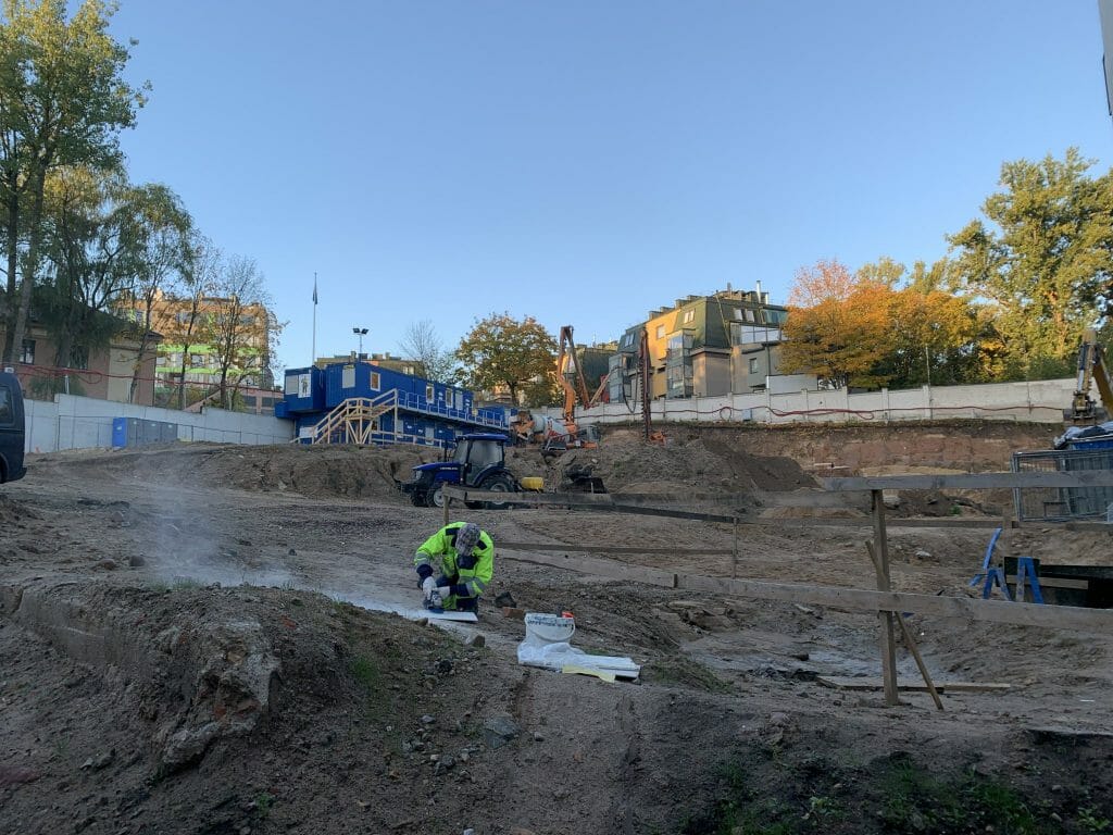 Matau Vilnių 3 etapas (Aludarių g. 9, 11) - Multi apartment - construction photos