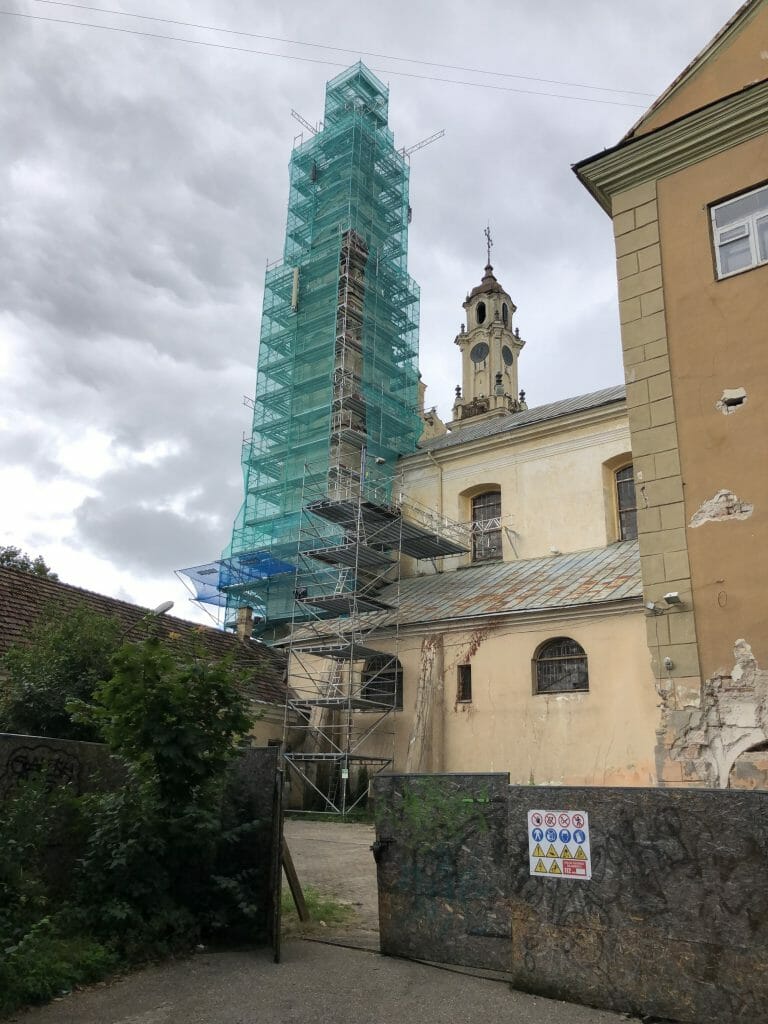 Piligrimų namai Misionierių (Subačiaus g. 26) - Cultural center, Hotel - construction photos
