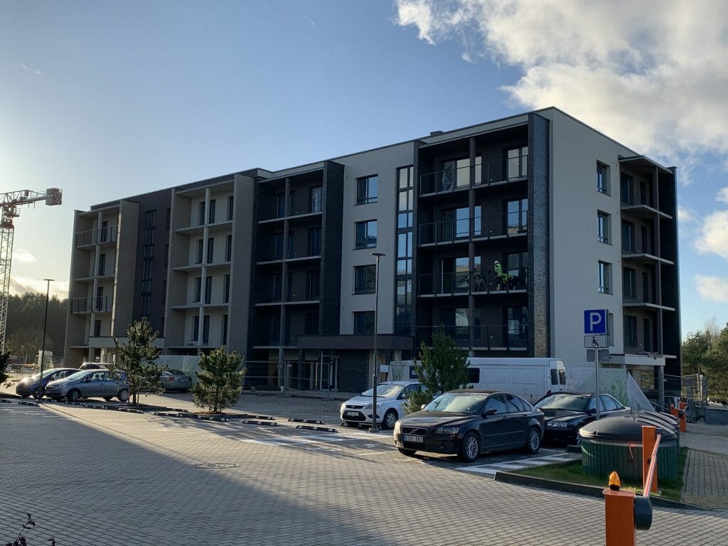 Aitvarų namai 2 etapas (Lazdynėlių g. 16A, 16B, 16C) - Multi apartment - construction photos