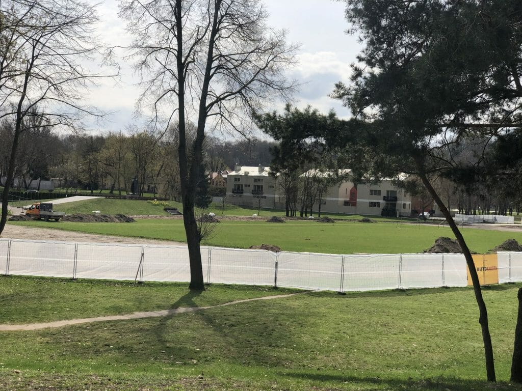Santakos parkas (Prieplaukos krant.) - Park - construction photos