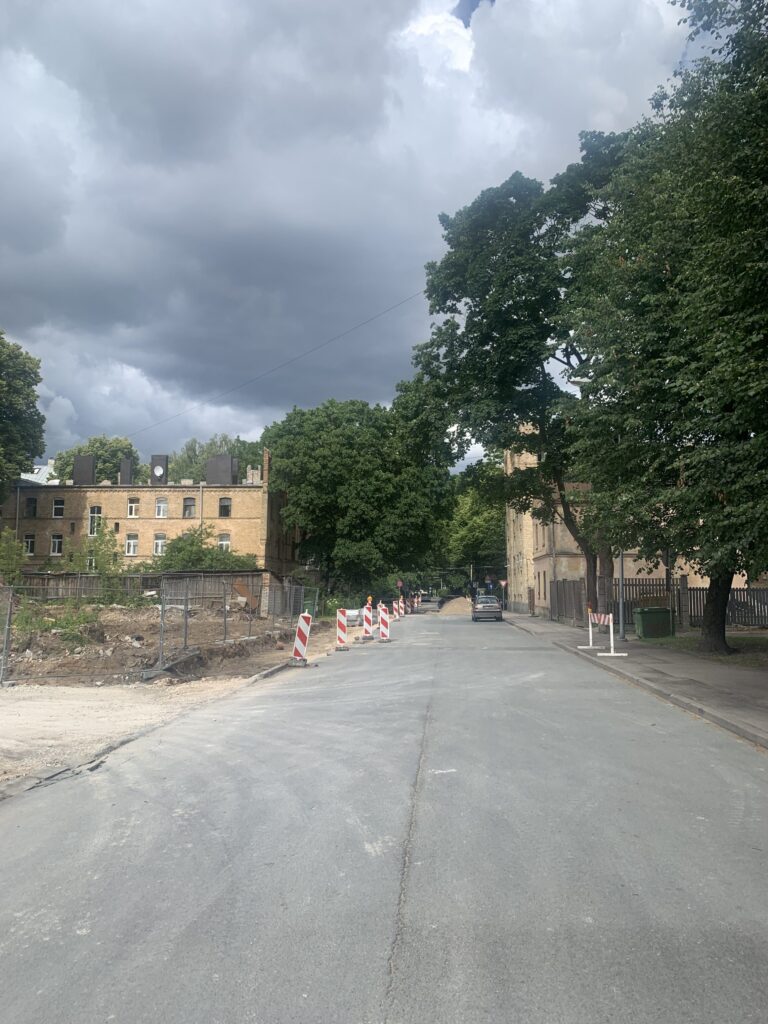 Melnsila un Kapseļu ielas krustojuma pārbūve (Melnsila iela 9) - Road - construction photos