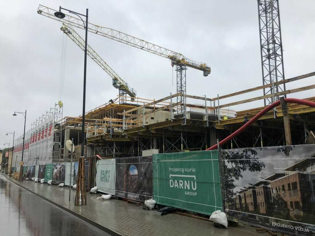 PAUPYS 6 etapas (Aukštaičių g. 7) - Multi apartment - construction photos