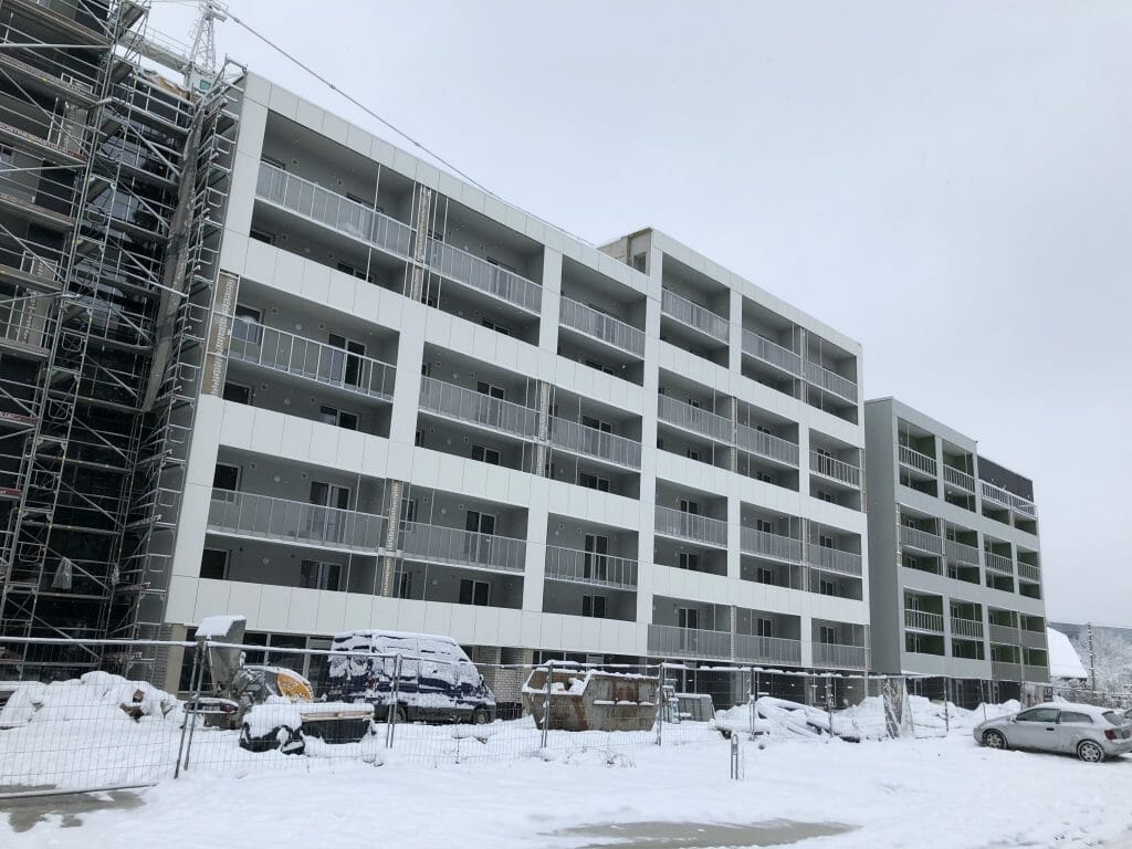 K17 (Kernavės g. 15, 17) - Multi apartment - construction photos