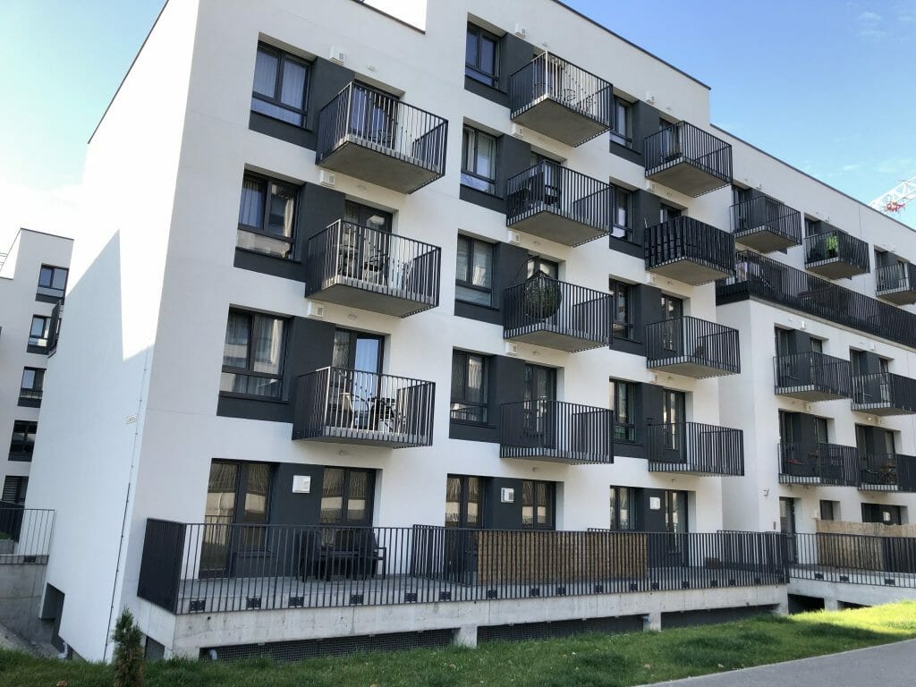 Ozo kvartetas (Jurgio Lebedžio g. 9) - Multi apartment - construction photos