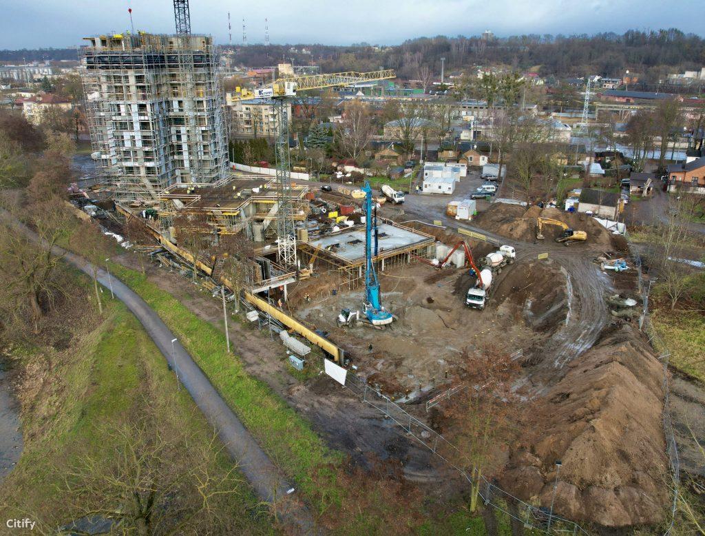 Kaunorama 1 etapas (A ir B namas) (A. Juozapavičiaus pr. 139A) - Multi apartment - construction photos