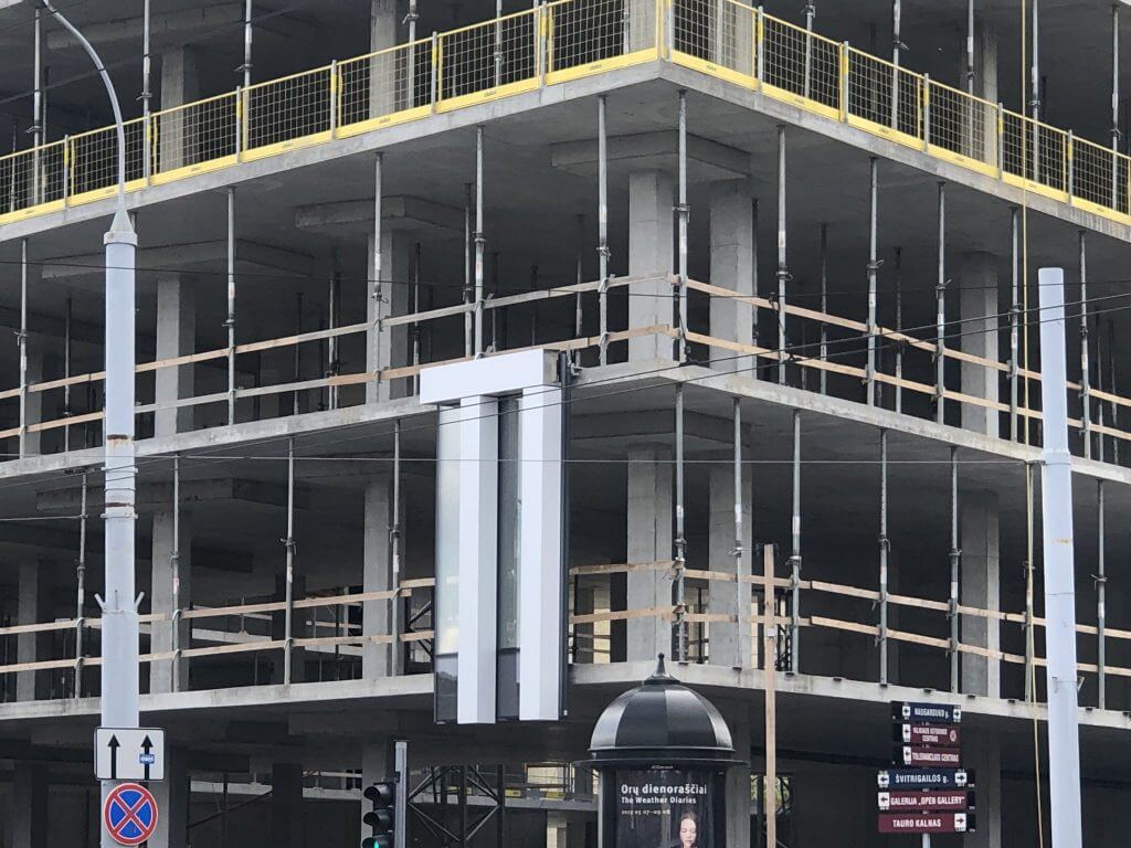Uptown Park (Švitrigailos g. 13) - Office center - construction photos