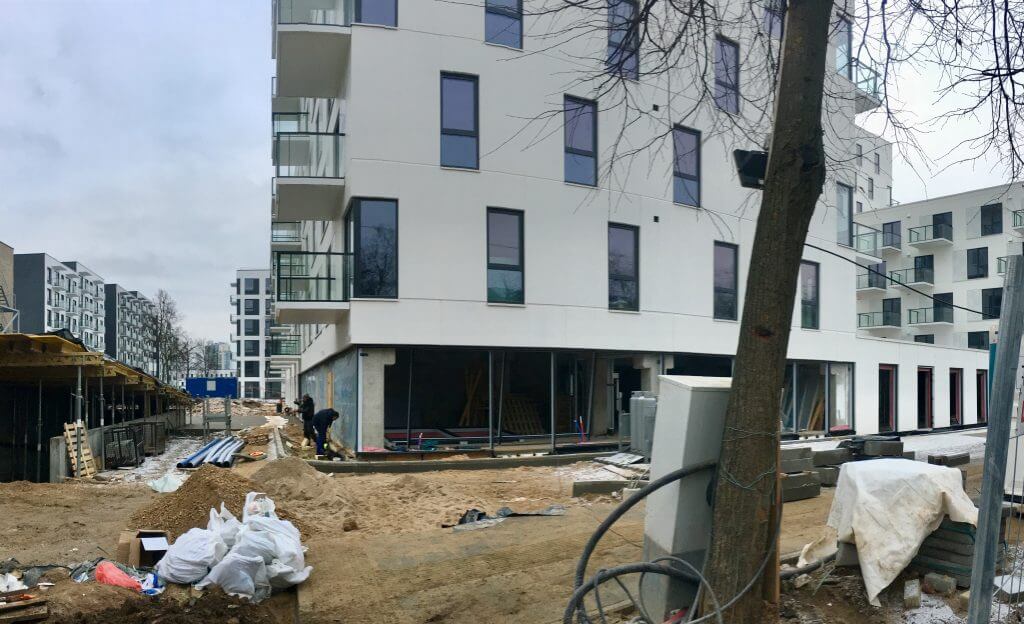 Birželio namai (Birželio 23-iosios g. 10A, Statybininkų g. 1) - Multi apartment - construction photos