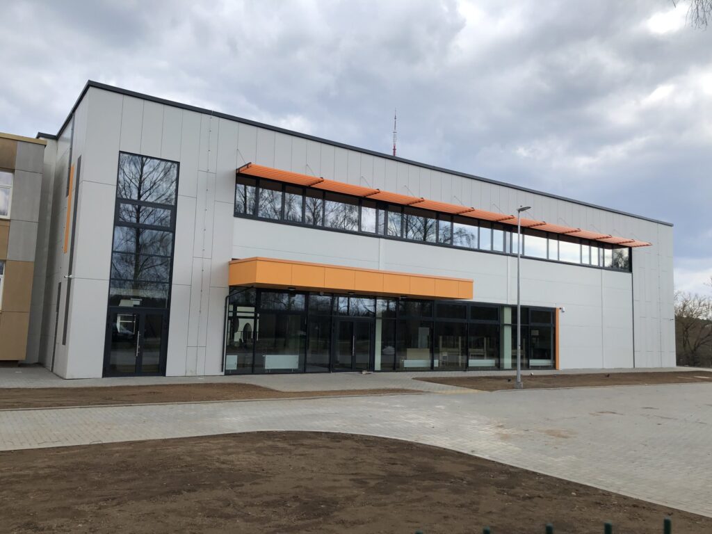 Pranciškaus Skorinos gimnazijos priestatas (Sietyno g. 21) - Science institution - construction photos