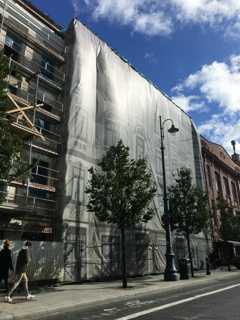 Gedimino 37 (Gedimino pr. 37) - Multi apartment - construction photos