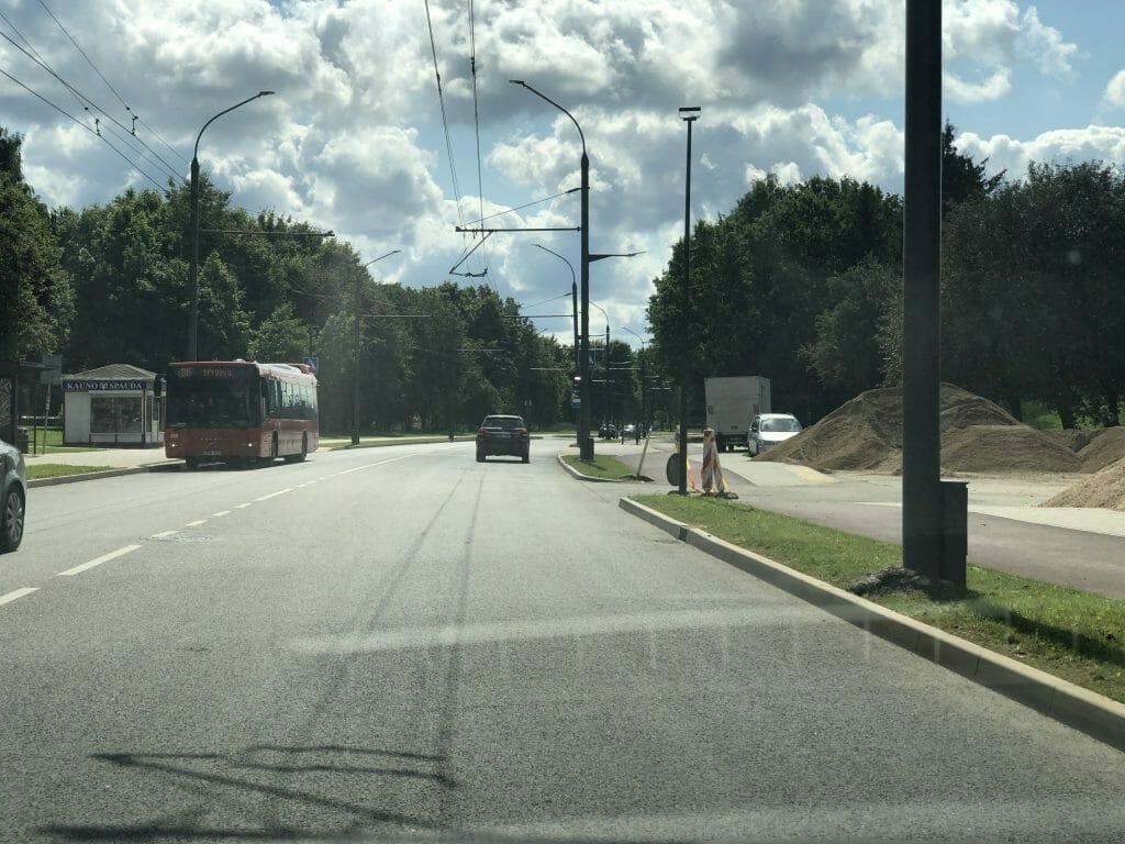 Kovo 11-osios g. rekonstrukcija (Kovo 11-osios g.) - Bike path, Street - construction photos