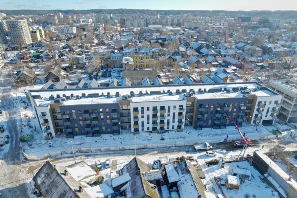 Namai-Kintai (daugiabutis) (Kintų g. 13) - Daudzdzīvokļu nams - būvdarbu attēli