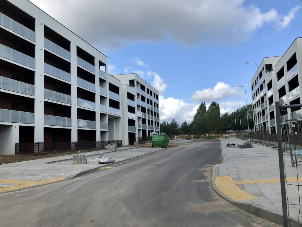 Naujoji Pilaitė 13 kvartalas (Karaliaučiaus g. 28) - Multi apartment - construction photos