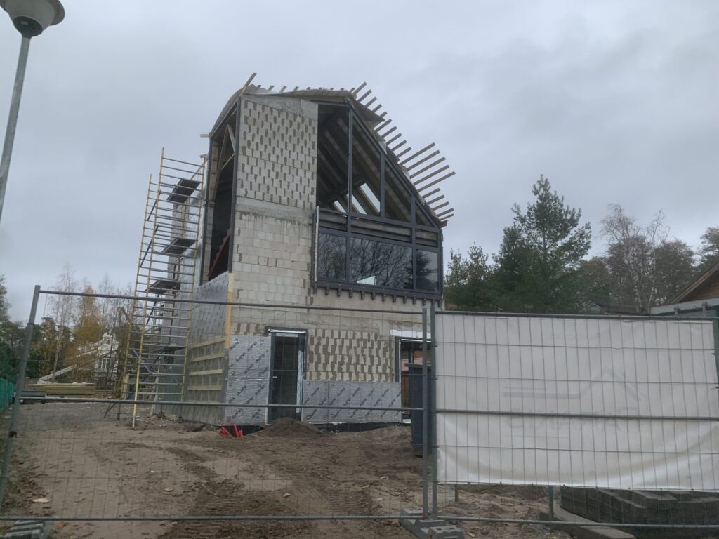 Skautų g. 37 (Skautų g. 37) - Row housing - construction photos