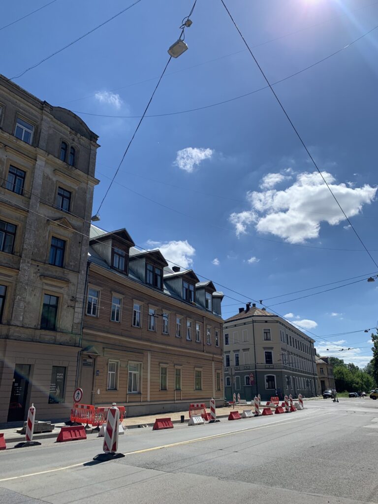 Velosipēdu ceļš Centrs - Ziepniekkalns (Akmeņu iela, Vienības gatve, Telts iela, Valdeķu iela) - Bike path - construction photos