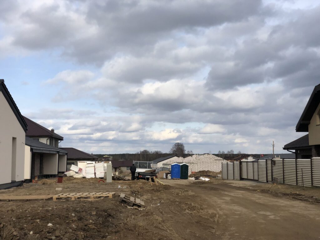 Bičiulių kvartalas 2 etapas (Bičiulių g. 2, 2A, 2B, 2C, 2D, 16, 18, 26, 26A, 26B) - Private house community - construction photos
