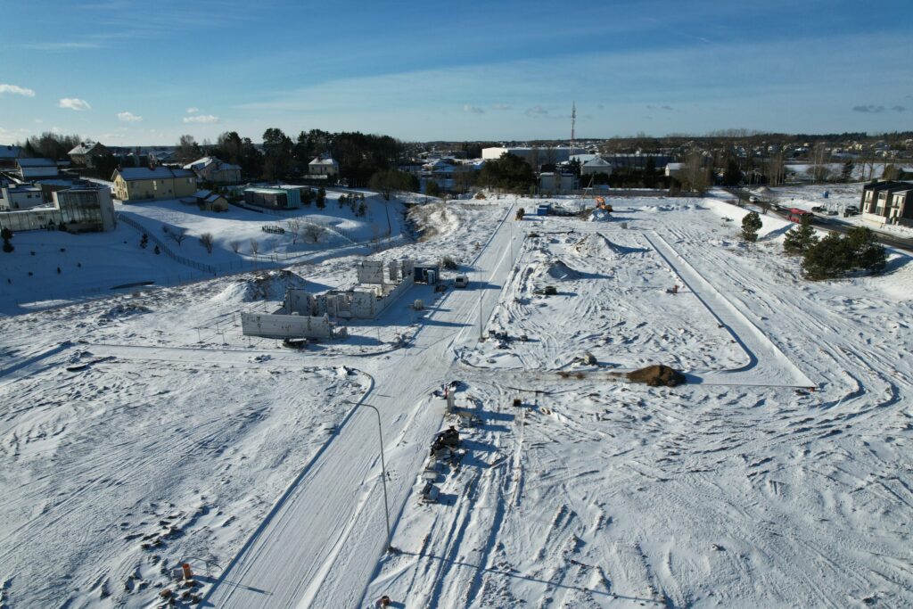 Svajonių krantai (Gulbių g.) - Land plots - construction photos