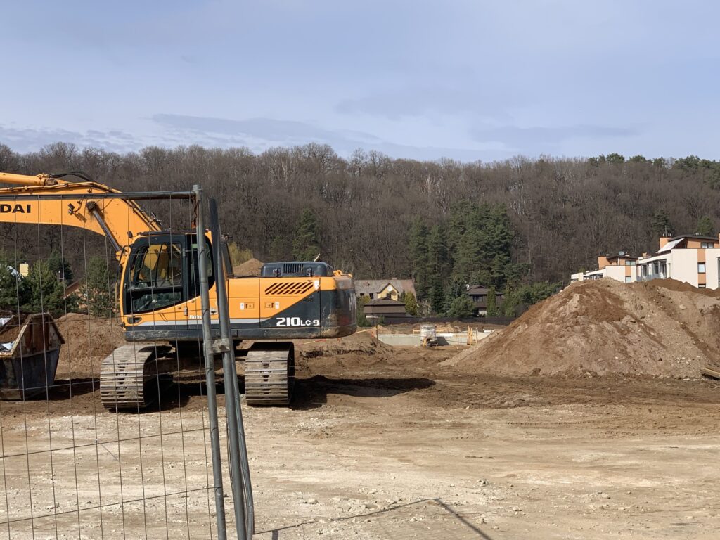 Pušų apartamentai 1 etapas (B namas) (Raudondvario pl. 288K) - Multi apartment - construction photos