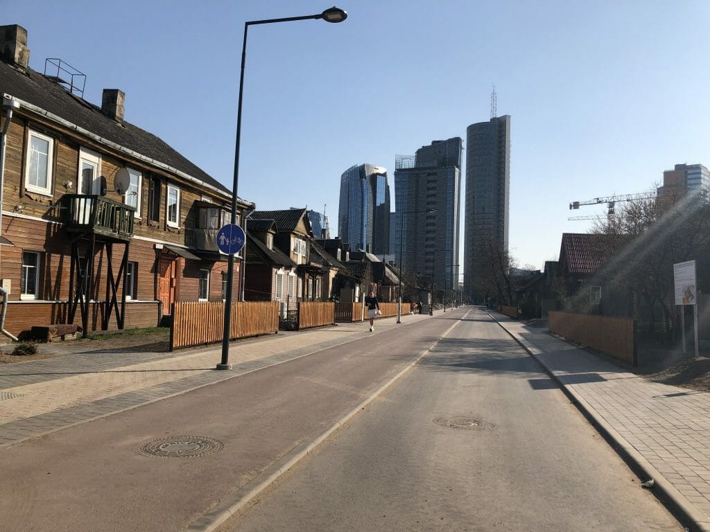 Giedraičių ir S. Fino g. (Giedraičių g.) - Bike path, Street - construction photos