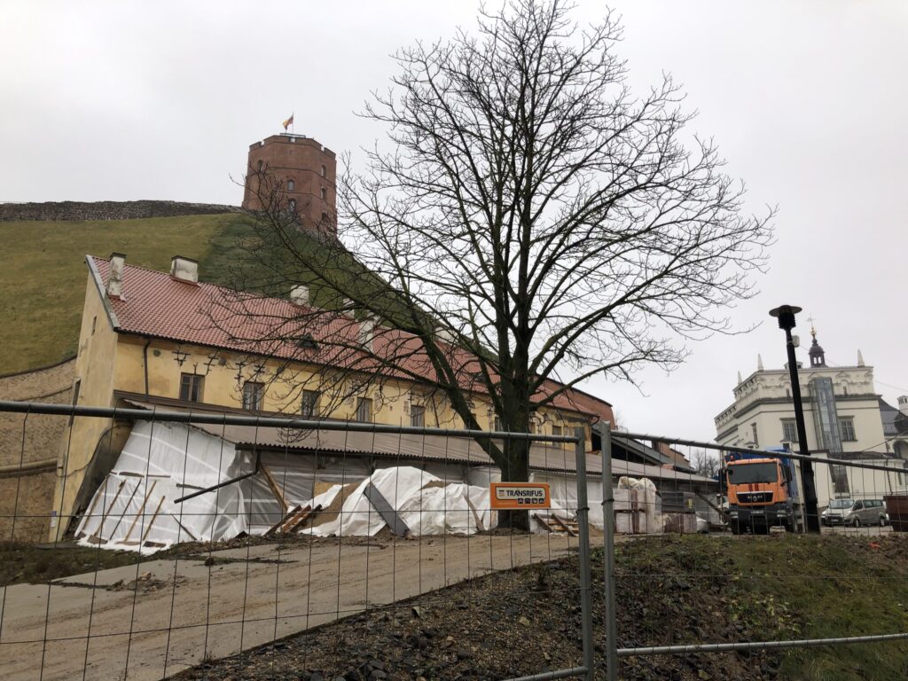 Pilininko namas (Arsenalo g. 1) - Museum - construction photos