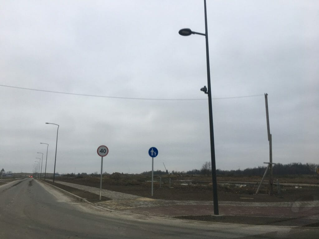 Aleksoto inovacijų pramonės parkas (Europos pr. 27) - Street - construction photos