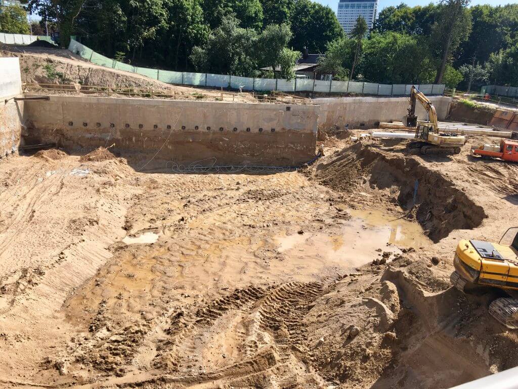 SEB administracinis (Gedimino Baravyko g. 4) - Biroju centrs - būvdarbu attēli