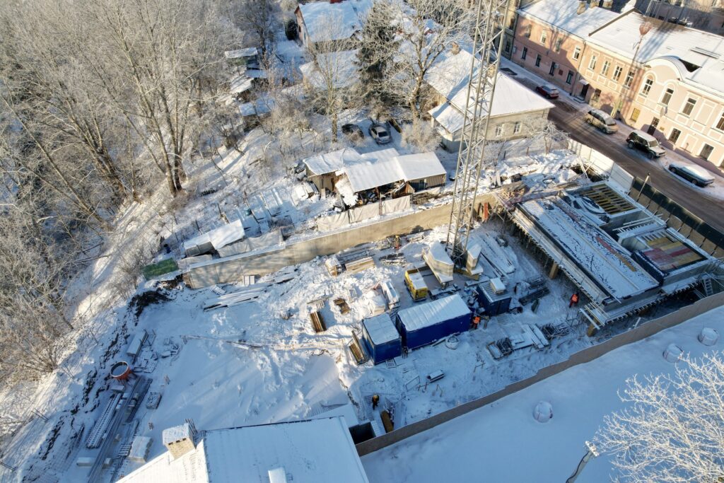 Užupio ložės (Polocko g. 7A) - Multi apartment - construction photos