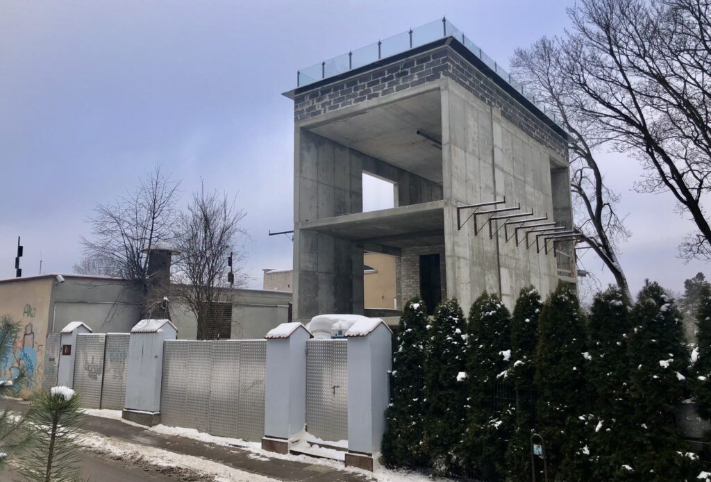 M. K. Paco g. 4B (M. K. Paco g. 4B) - Office center - construction photos